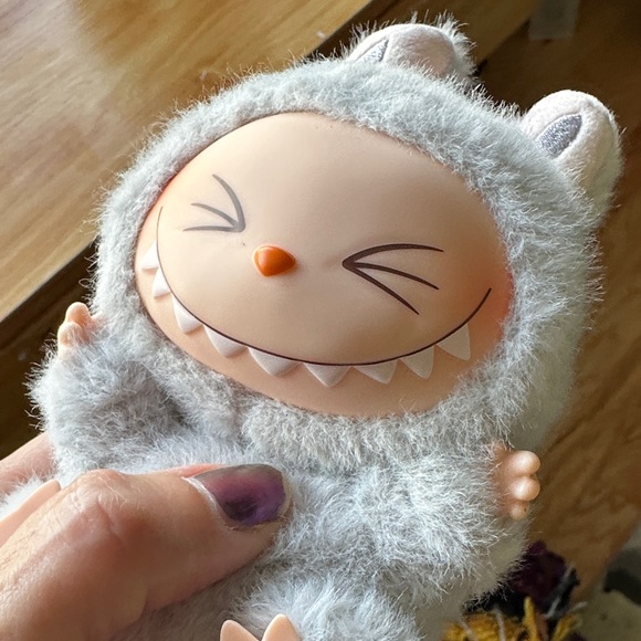 Cute Gray Bunny Plush Toy - Picture 2 of 4